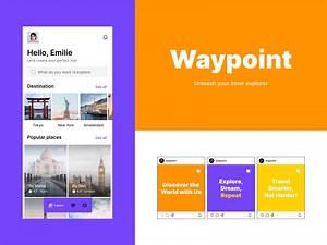 The Waypoint mobile app