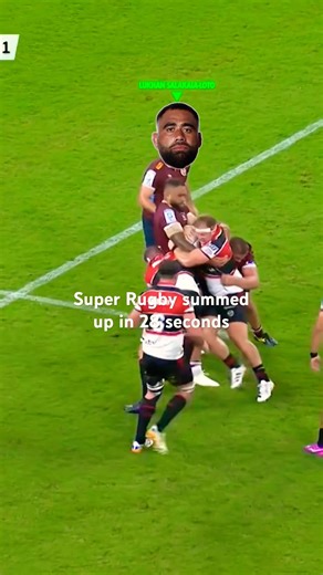 Super Rugby summed up in 28 seconds 🔥