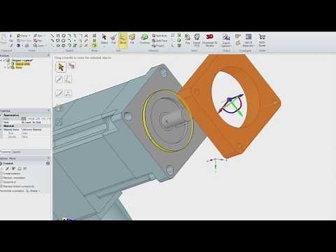 DesignSpark Mechanical: Align Upto & Orient
