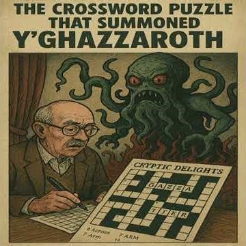 The Crossword Puzzle That Summoned Y’ghazzaroth #shorts