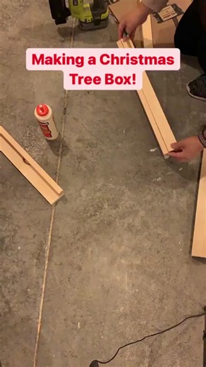 DIY Farmhouse Tree Box Tutorial