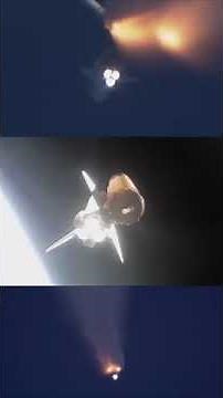 Epic Space Shuttle Booster Separation 🔥 STS 132 Launch Views From Multiple Angles 🚀 #ourgalaxy83