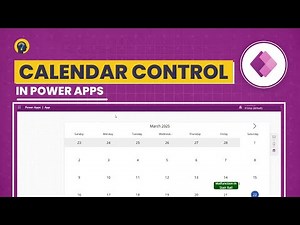 Stop Using Tables! Build a Smart Power Apps Calendar Control with SharePoint List (No Code Guide)