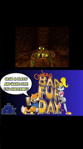 Conker vs Great Mighty Poo #retrogaming #conkersbadfurday #n64