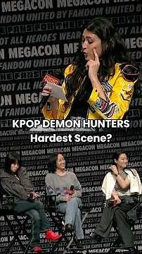 KPOP Demon Hunters Acting Voice of Zoey Ji-young Yoo on her hardest scene #kpopdemonhunters #huntrix