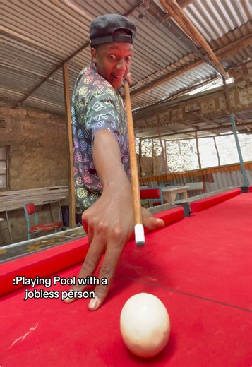 Playing Pool: A Lighthearted Look at Joblessness