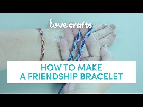Crafts for Kids | How to Make a Friendship Bracelet