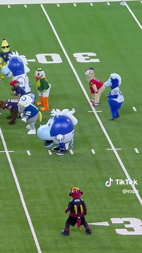 Exciting Kids vs. Mascots Football Game Highlights