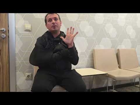 The views of our patient who underwent surgery with a closed camera method for scaphoid nonunion