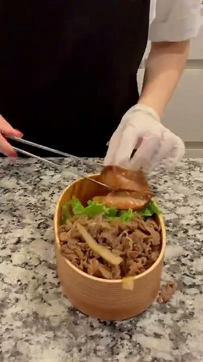 【お弁当作り】肉と魚でちょっと豪華なお弁当 #Shorts