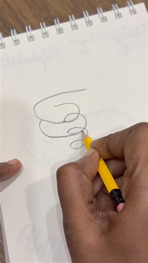 The easy finger can draw ✍️ #skills #art #easydrawing #draw #sketch #indhuezhilcanada #calligraphy