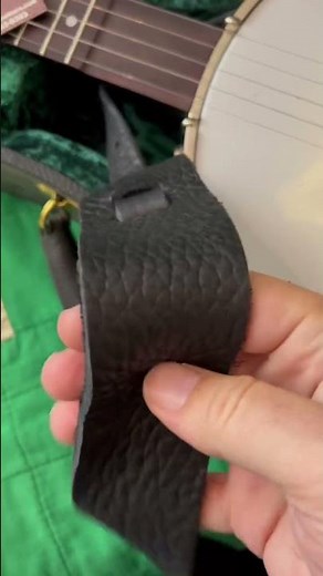 Check out this banjo strap!