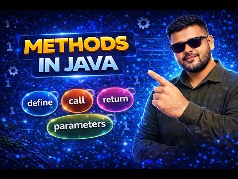 Methods in Java Explained 🔥 | Define, Call & Parameters (Beginner Guide)