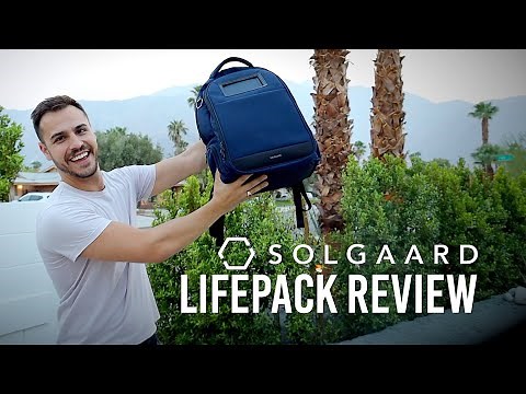 Solgaard Solar Charging Lifepack Review - The Best Camping Backpack