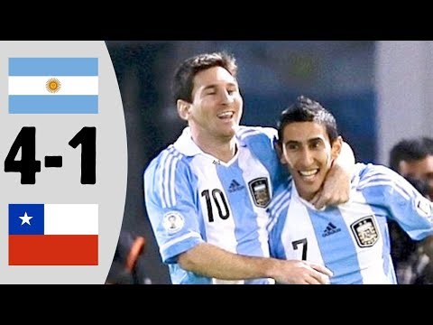 Argentina 4 - 1 Chile | What A Match🔥| Extended Highlights and All Goals- 2014 HD