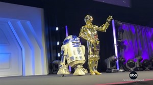 Over 100,000 people from 125 countries were in attendance at the Star Wars Celebration 2025 in Japan. Eva Pilgrim gives viewers an inside look of the event, and shares some exciting new things fans can expect soon from the franchise. https://abcnews.link/3wTWTWB | ABC World News Tonight with David Muir