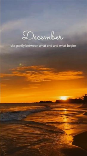 December a quiet pause between goodbye and hello #viral #shorts #december