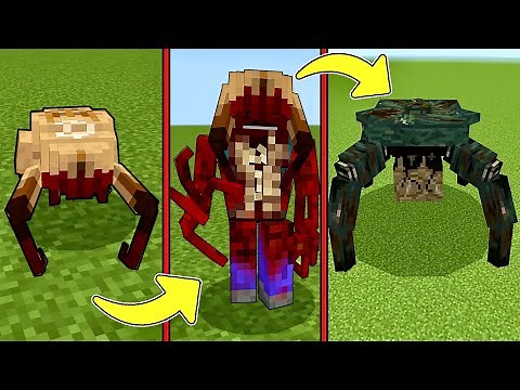 FULL Headcrab Evolution in Minecraft Bedrock Half Life