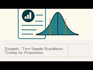 Two-Proportion z-Test Example | Full Hypothesis Test for Difference of Proportions