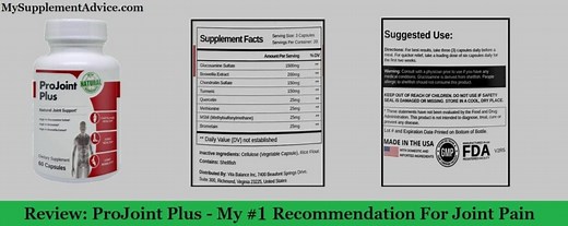 My Review: ProJoint Plus (2025) - #1 Supplement Against Joint Pain - Supplementox