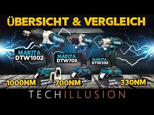 🔥THE ULTIMATE COMPARISON!😱 - MAKITA 18V Cordless Impact Wrench Comparison - DTW300 - DTW700 - DTW...