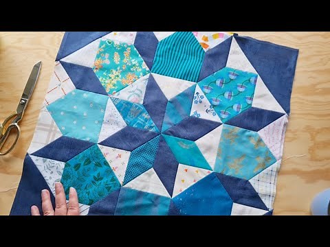 Make the Star of Bethlehem Block with me