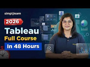 Tableau Full Course 2026 | Tableau Tutorial For Beginners | Tableau Data Visualization | Simplilearn