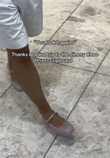 Always makes us feel better #JimmyChoo