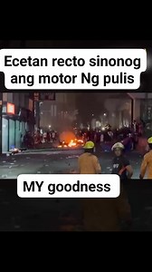 Ecetan recto sinonog ang motor Ng pulis | Diwata pares over fans 2nd official account