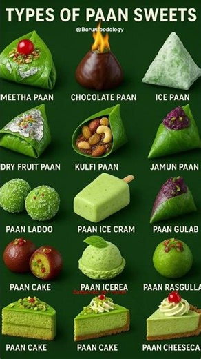 types of paan🌿
