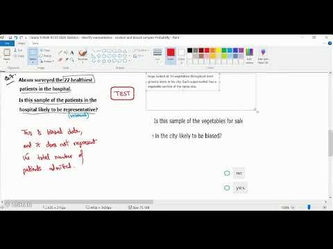 Math, Grade 8, March 03, Statistics