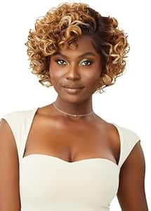 Outre Lace Front Wig - Melted Hairline - Romala (BROWN GRAY 34)