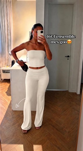 Ensemble femme Zara été 16€ — look coloré panier orange