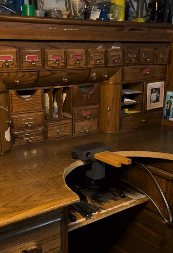 Customizing My Roll Top Desk with DIY Jewelry Techniques