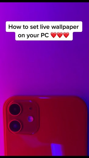 How to set live wallpaper on PC Part 1 #windowswallpaper #pcwallpaper #livewallpaper #tutorial #gaming #foryou #fyp