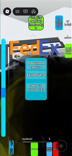 #roblox Fedex crash 😱