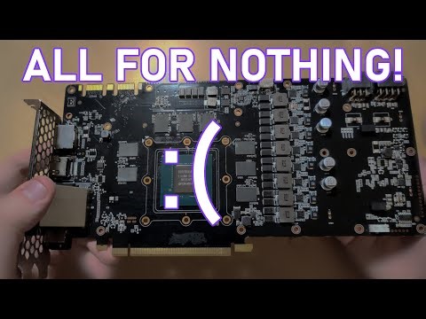 This Card almost broke me! | GTX 1080 with damage and no display