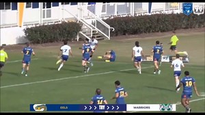 Raphael Sio (Pt Chevalier) try for NZ Warriors in Jersey Flegg Cup #KiwiNRL | The Niche Cache