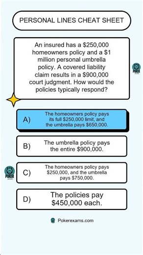 Personal Lines Cheat Sheet