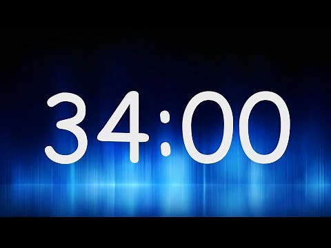 34 Minutes Timer / Countdown from 34min