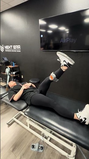 VALD Dynamo Lite Active Straight Leg Raise (Hip Flexion) ROM Testing
