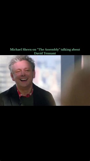 Michael Sheen on “The Assembly”: David Tennant, Good Omens, and More