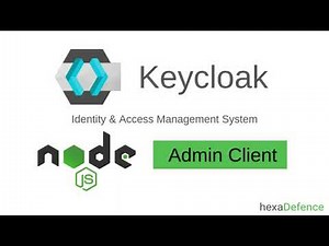 Keycloak NodeJS Admin Client
