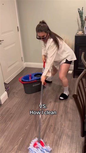 4.4K views · 22 reactions | Basic dusting is overrated. A clean-clean dance routine is where it’s at. The RinseClean spin mop and New Flex & Catch Duster make great partners for @amanda_carluccio. #OCedar #OCedarFlexAndCatch #RinseClean #OCedarPartner | O-Cedar | Facebook