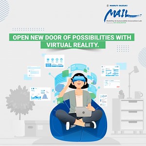 Virtual reality can be used for Vehicle prototyping, training in automotive industry, showrooms, simulation modelling and a lot more. If your startup works around VR, apply for Maruti Suzuki MAIL program. Apply here- https://www.marutisuzukimail.com/startup-accelerator-program/apply.html #ScaleWithMAIL #StartupIndia #Startups #Mobility #Automobile #Innovation #Entrepreneurs #NASSCOM #NASSCOMStartups #THub #InnovationEcosystem #MarutiSuzuki #GHVAccelerator T-Hub Hyderabad NASSCOM for Start-ups De