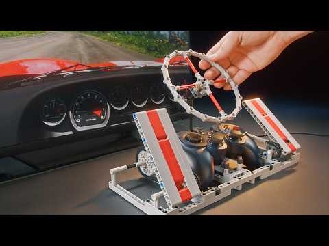 Making a LEGO Sim Racing Setup with Gamepads