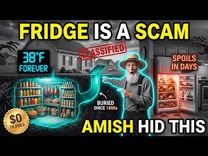 The $0 Amish Underground Pantry That Keeps Food Fresh All Winter Long