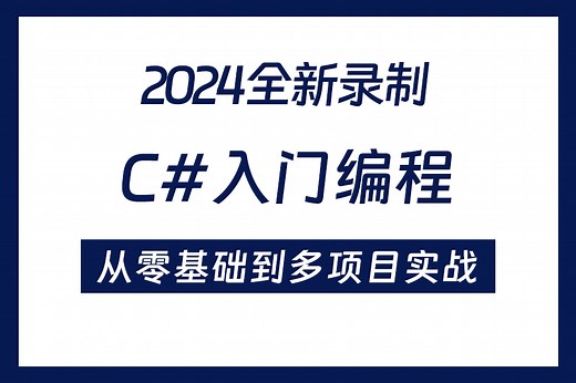 【保姆级C#入门教程】2024最新版C#零基础全套教程，包含所有干货！60P带你从小白到大神！少走99%的弯路！（.NET/开发/C语言）B1391