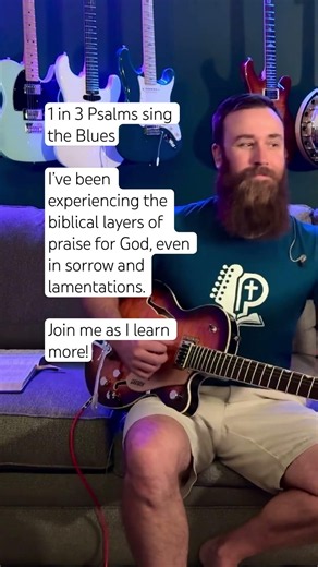 1 in 3 Psalms sing the Blues. #bible #psalms #God #Jesus #praise #worship #guitarist #Gretsch