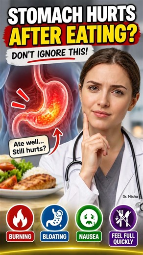 Why Does Your Stomach Hurt After Eating? 😣